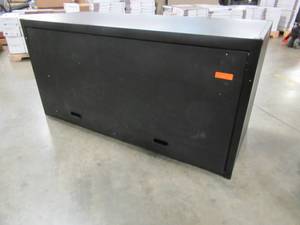 lot 414 image: Husky Top Cabinet Only for 80 in. 10-Drawer Tool Chest 3 Piece Set. Part of Model HOTC8010BB1S - Dent on Bottom.