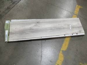 lot 427 image: Cap A Tread T1-3856 Ocala OakChiffon Lace 47 in. Length x 12-18 in. Deep x 1-1116 in. Height Vinyl Overlay to Cover Stairs 1 in. Thick,