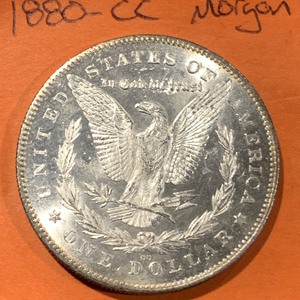 1880-CC Morgan Silver Dollar ...