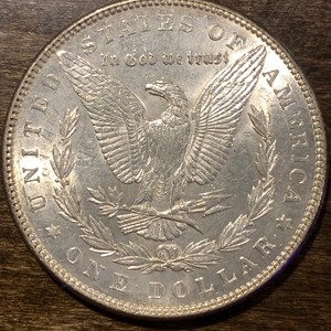 1886 Morgan Silver Dollar...