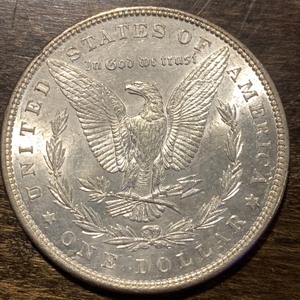 1896 Morgan Silver Dollar ...
