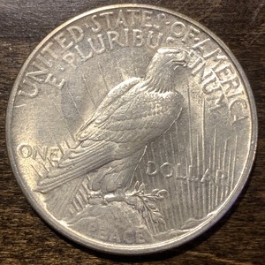 1922 Peace Silver Dollar ...
