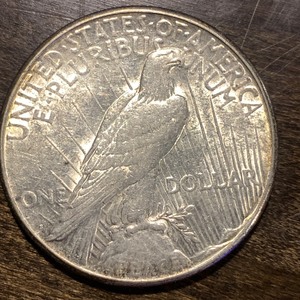 1923-S Peace Silver Dollar ...