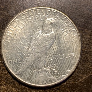 1925-S Peace Silver Dollar ...