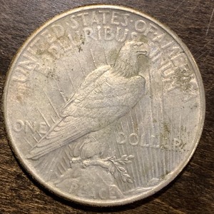 1926 Peace Silver Dollar...
