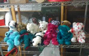 lot 63 image: 10-Beanie Buddies