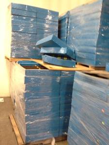 Lot of (4 Pallets) Warehouse Sorting Boxes