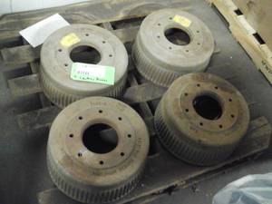 Lot of (4) Dexter Lowboy 8-Lug Brake Drums