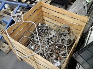 Lot of (Approximately 15) Shirt Display Racks