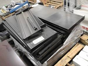 48x18in. Commercial Metal Display Shelving