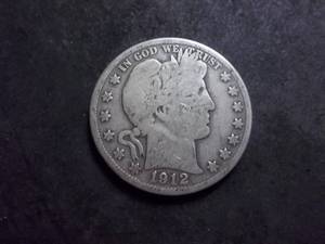 lot 73 image: 1912 S Barber Half Dollar