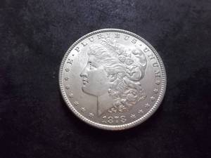 lot 2 image: 1878 Morgan Silver Dollar Reverse 1879