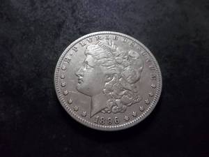 lot 27 image: 1896 O Morgan Silver Dollar