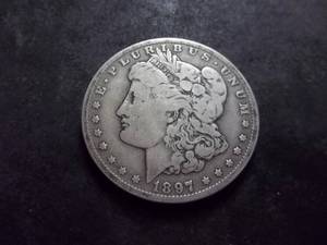 lot 30 image: 1897 O Morgan Silver Dollar