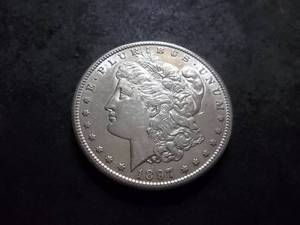 lot 31 image: 1897 S Morgan Silver Dollar