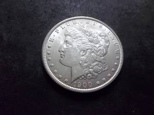 lot 35 image: 1900  Morgan Silver Dollar