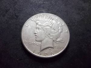 lot 51 image: 1926 S Silver Peace Dollar