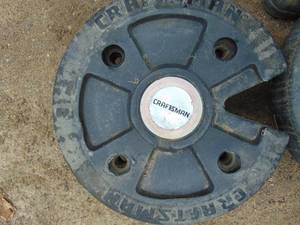 (2) Craftsman Wheel Weights