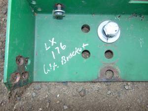 LX 176 Weight Brackets