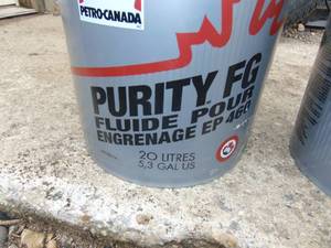 (2) Pails of Purity FG Oil