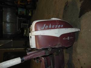 1957 Johnson Seahorse 18HP Boat Motor