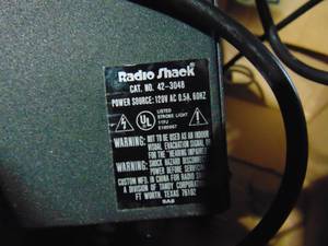 Radio Shack Black Light