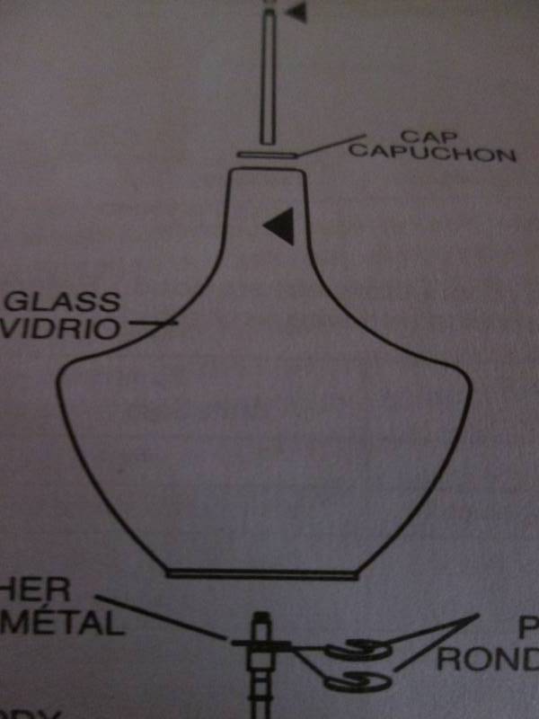 lot 104 image: 1 Light Single Teardrop Pendant Sha...