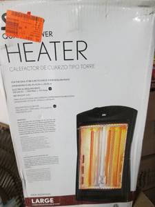 lot 18 image: SAI Quartz Tower Heater (Large) Open Box Untested Pallet