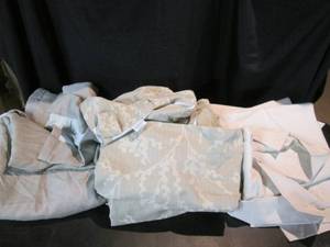 lot 46 image: Window Panels- Long- (BeigeTanCream) ThresholdProject 62 See Photos 12