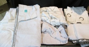 lot 47 image: Window PanelsCurtains (WhiteCream) (Long) Pillowfort, Threshold, Project 62 See Photos 12