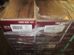 lot 74 image: 9 Cases of Laminate Flooring Copper Fusion (17.44 Sq. Ft. Per Box)