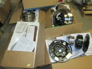 lot 65 image: 5 Boxes of Incomplete Ceiling Fan Lighting Units for Parts
