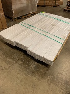 lot 1 image: 206 sq ft Home Decorators Collection Strand Woven Mahogany 38 in. T x 5-18 in. W x 72 in. L Engineered Click Bamboo Flooring