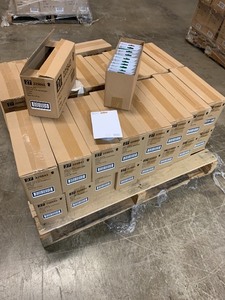 lot 7 image: 480 pieces - whole pallet of Vinyl Electrical Tape with Dispenser Cases Of 12