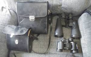 lot 7 image: 2-Pair Of Binoculars With Cases (7x35  & 10-40x60)