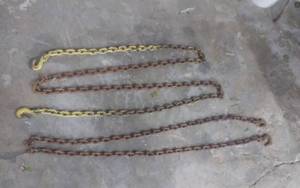 lot 56 image: 2-Sets Of Chain With Hooks (9 & 12)