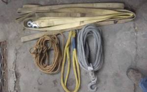 lot 57 image: Tow Straps & Tow Ropes
