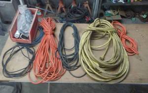 lot 67 image: Lot Of Heavy Duty Extension Cords