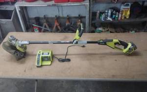 lot 71 image: Ryobi 24 Volt Lithium Ion TrimmerEdger