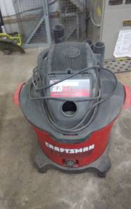lot 77 image: Craftsman 6.0 Hp WetDry VacBlower