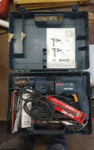 lot 82 image: Bosch 1194 Hammer Drill With Bits & Manual