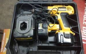 lot 84 image: Dewalt 12 Volt Drill, 2-Batteries, 1-Charger