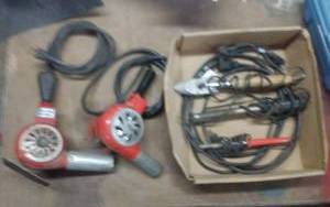lot 91 image: 2-Heat Guns & Soldering Tools