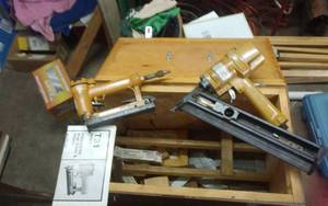 lot 94 image: Pneumatic Brad Nailer & Finishing Nailer