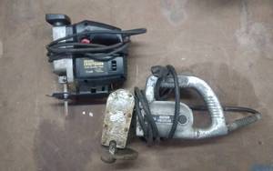 lot 95 image: Craftsman Jig Saw & Stanley Insta Shear
