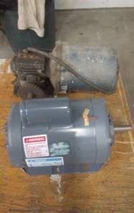 lot 96 image: 2-Motors 1.5 HP Century 115220Volts & 1-Other
