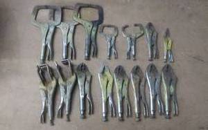 lot 109 image: Lot Of Vice Grips