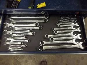 lot 125 image: Standard & Metric Wrench Sets