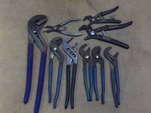 lot 131 image: Lot Of Channel Locks & Pliers