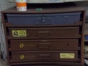 lot 140 image: 4-Drawer Hardware Organizer With Contents